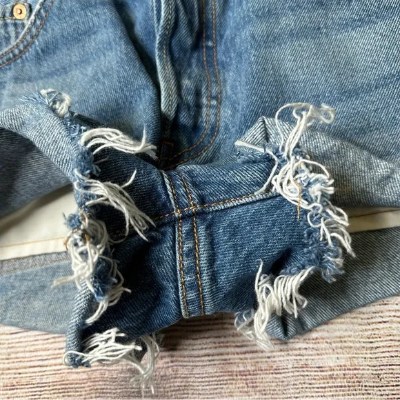 Levi's 501 Denim Shorts - Picture 6 of 15